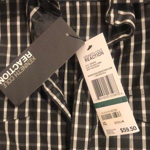 Kenneth Cole reaction Button up brand new